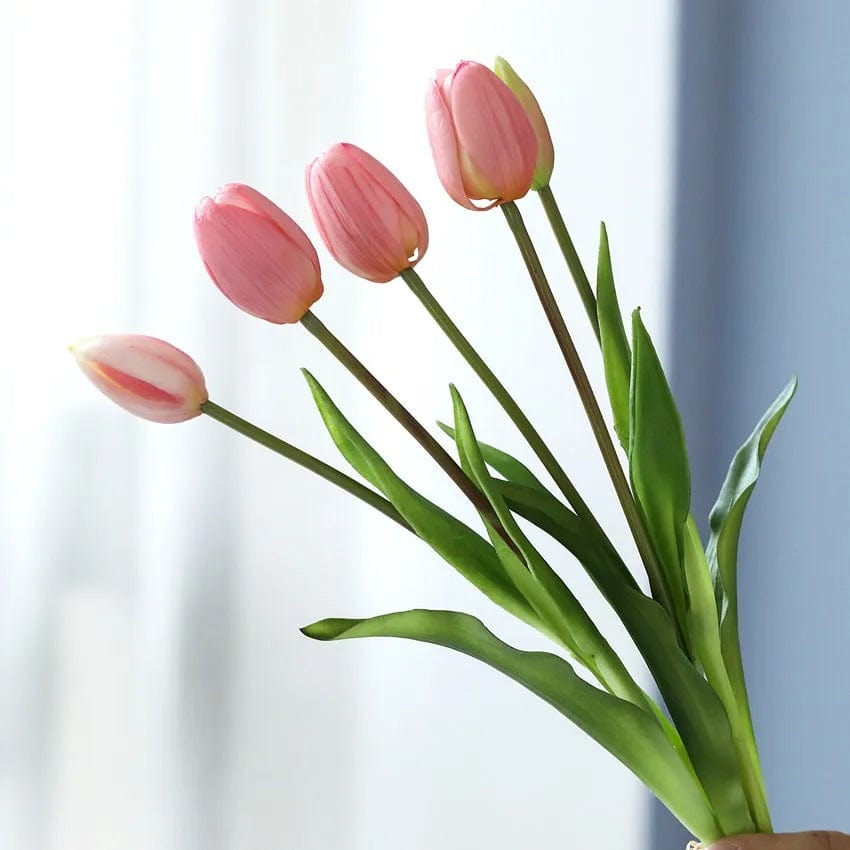 Bouquets de Tulipes artificielle en Silicone