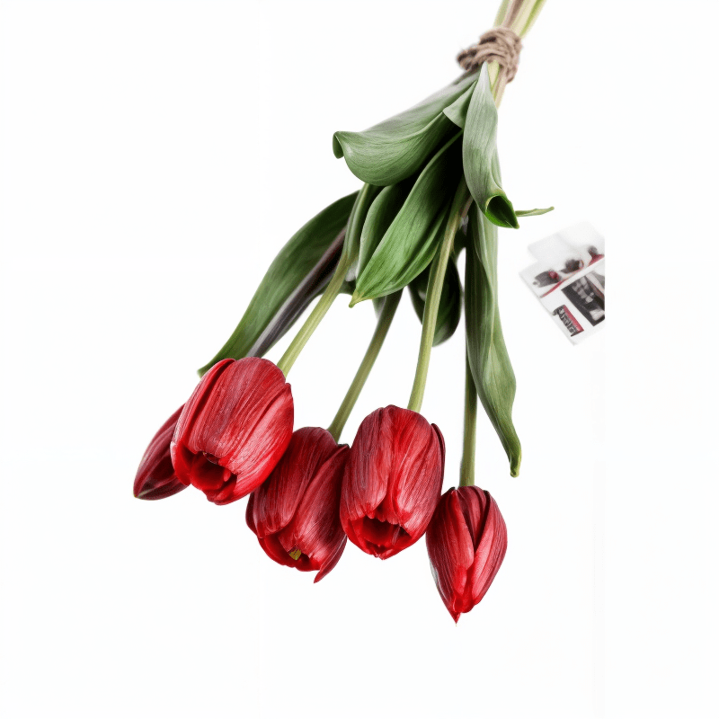 Bouquets de Tulipes artificielle en Silicone