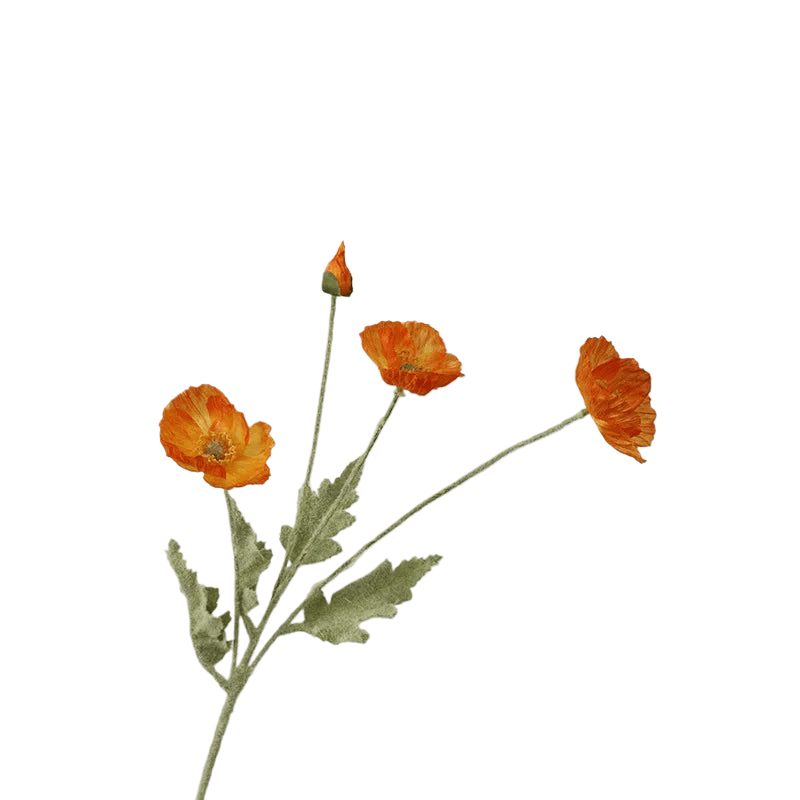 Coquelicot artificielle Orange