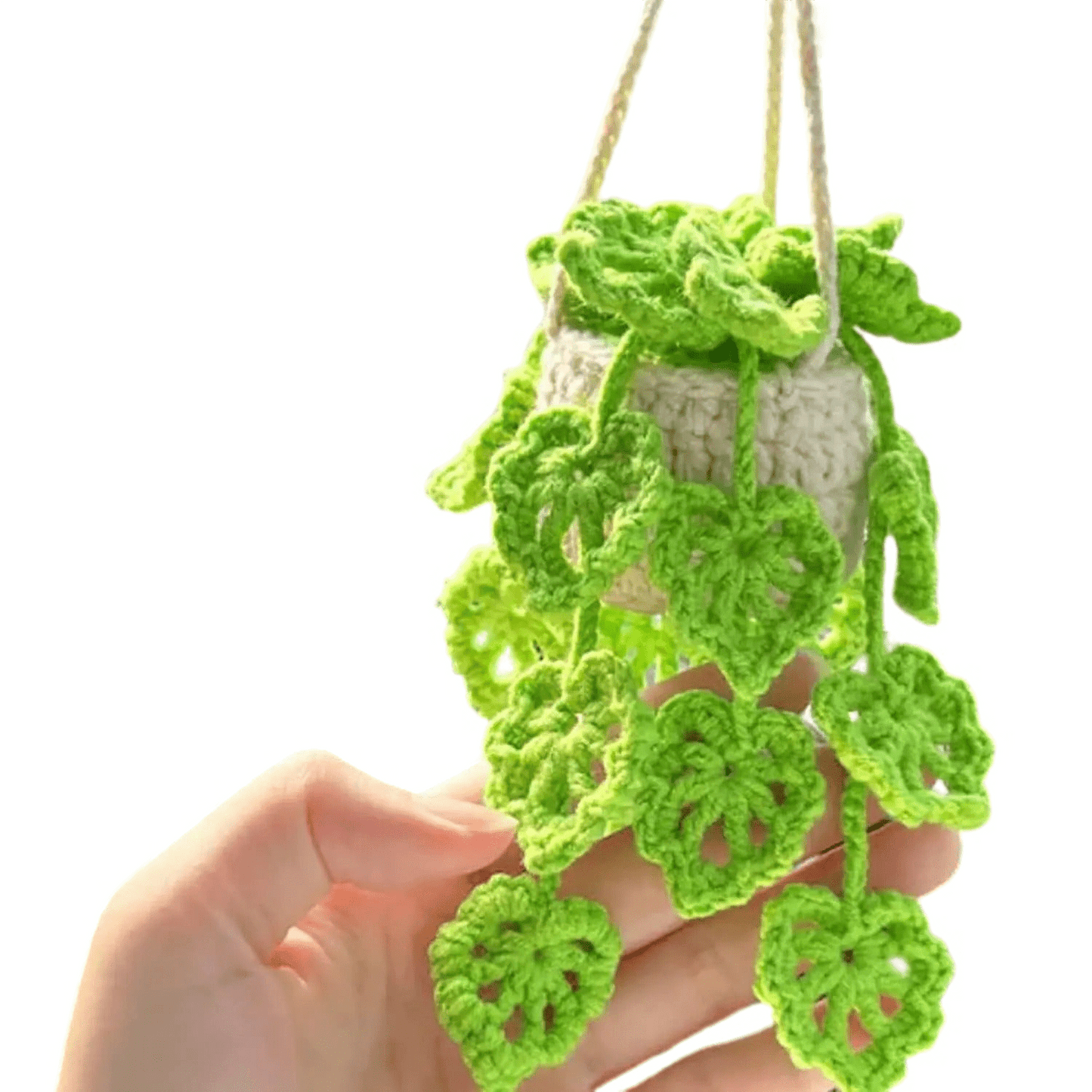 Petite Monstera au crochet